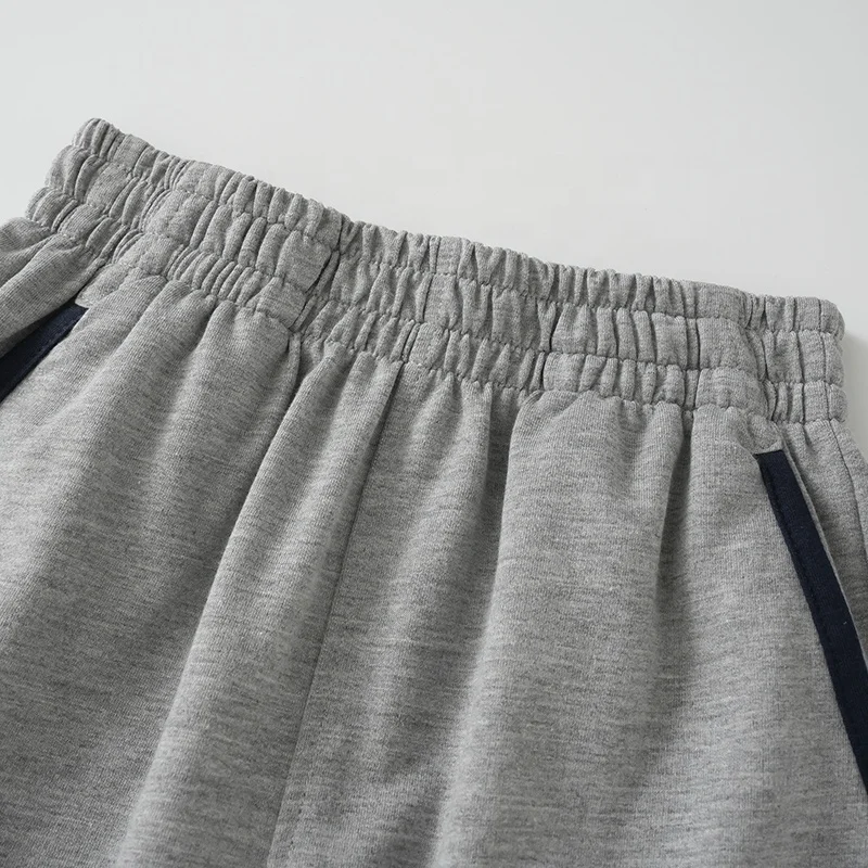 Student casual shorts summer navy blue gray sports shorts