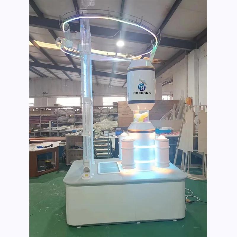 Bonhong 2024 New Arrival Indoor Ball Spray Game Museum Exhibit for Kids Science Center