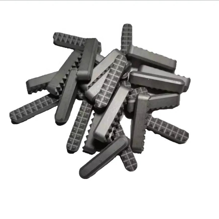 Clamping Chuck Jaws spare parts lathe tool Tungsten carbide gripper tipped tools Jaws With Carbide Gripper Inserts 28*6*5.5