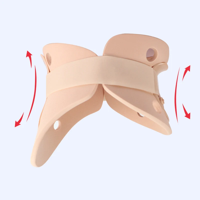 Foam Neck Stretcher Collar Adjustable Neck Brace Soft Cervical Support for Vertebrae Neck Pain Relief