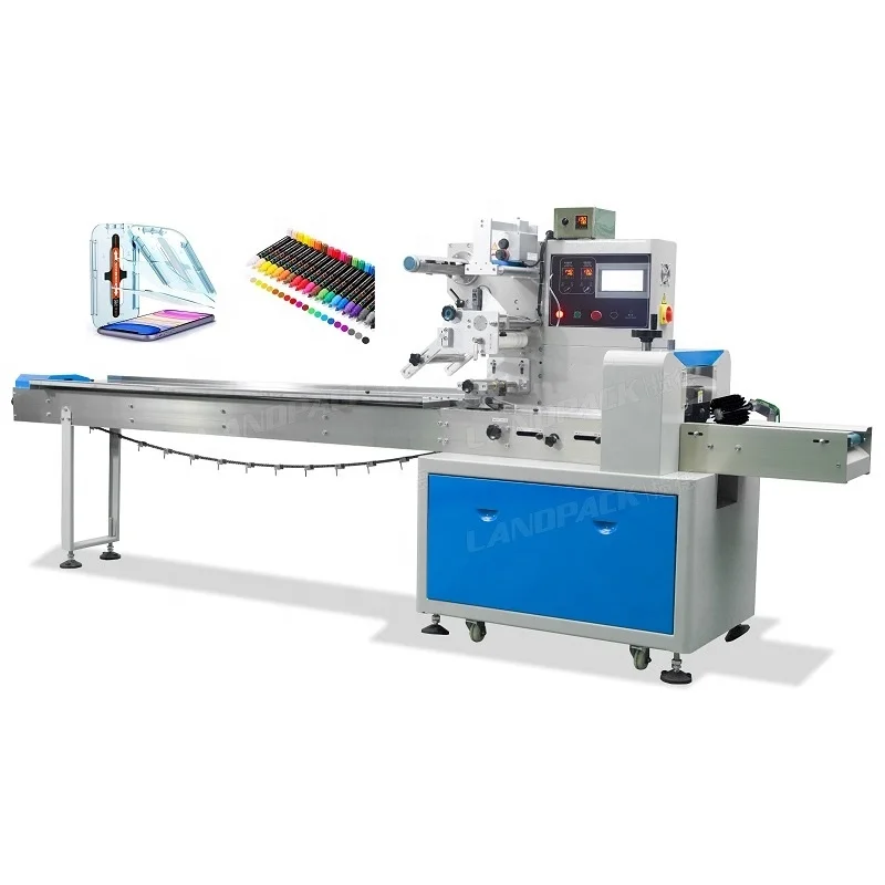 Landpack LP-250B Paint Maker Pen Glass Screen Protector Hotel Disposable Horizontal Packaging Packing Machinery Machine