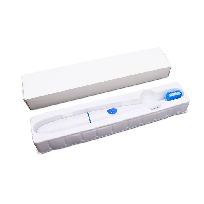 Oral care B type blue led vibration whiten teeth toothbrush led light kit refill charcoal brush head toothbrush