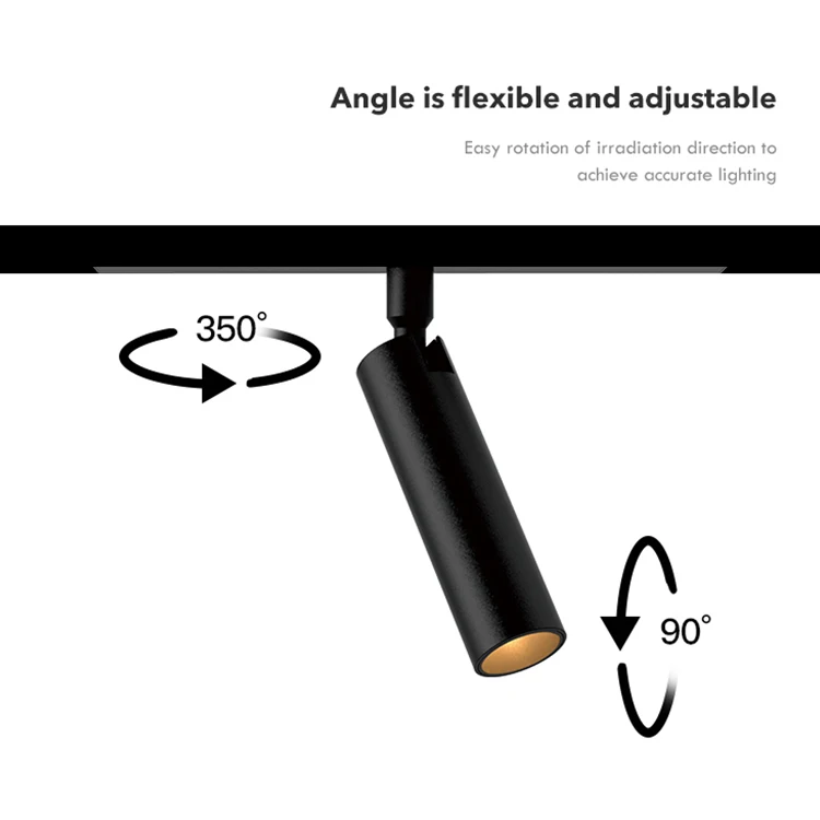 LEDOUX Wholesale Price Anti-dazzle Ceiling Mounted Aluminum Down Light 3 8 10 15 20 30 W Led Track Light