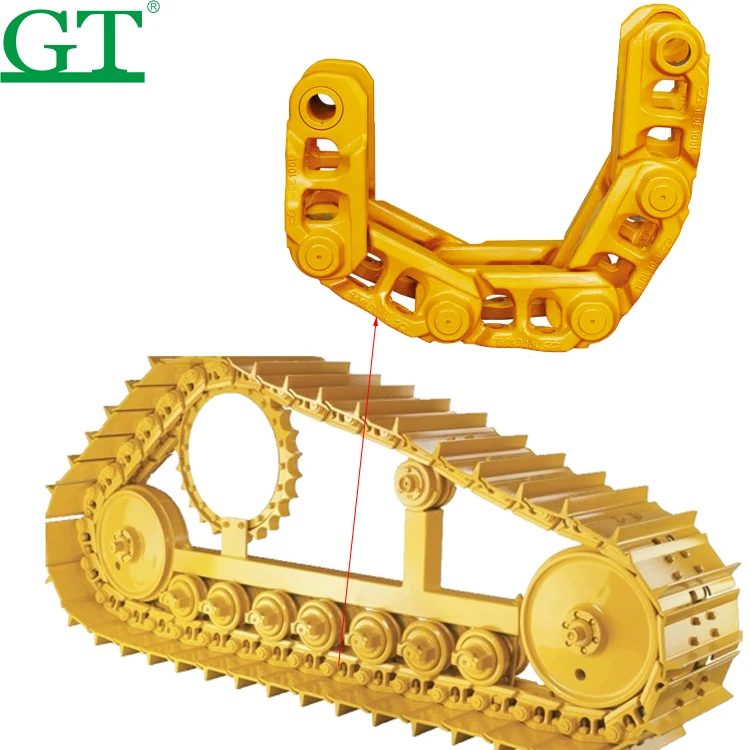 High Quality and Undercarriage Dozer Spare Parts D8R Track link Track Chain Track Link Assy for Bulldozer