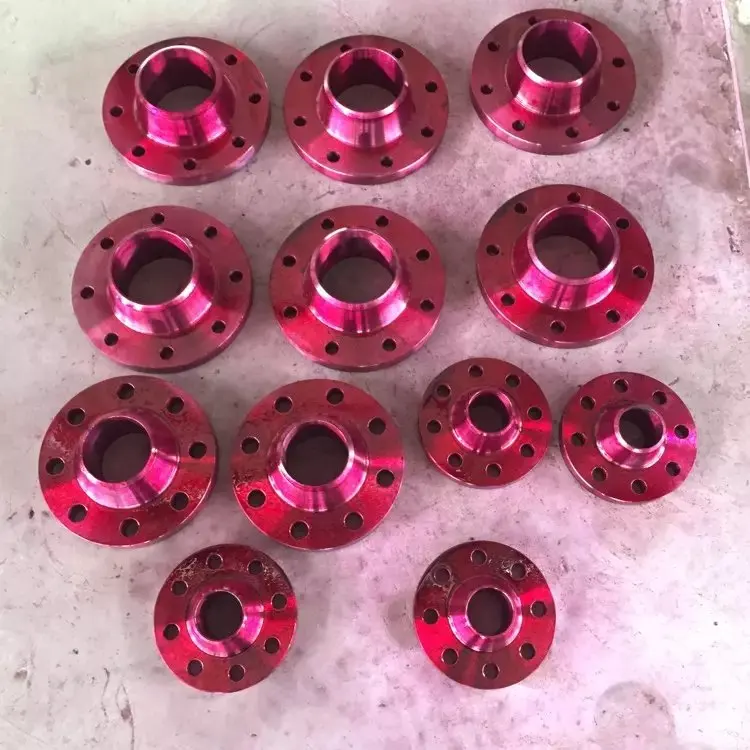 DIN2527 PN6 DN10 кованый дуплексный стальной фланец ASME B16.47 серии B F53 S32750 BL