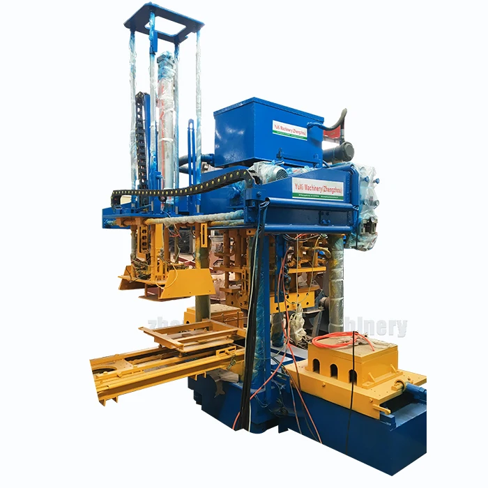 Industrial Hydraulic Wet Cast Kerbstone Making Machine Rotary Kerb Stone Press Machine
