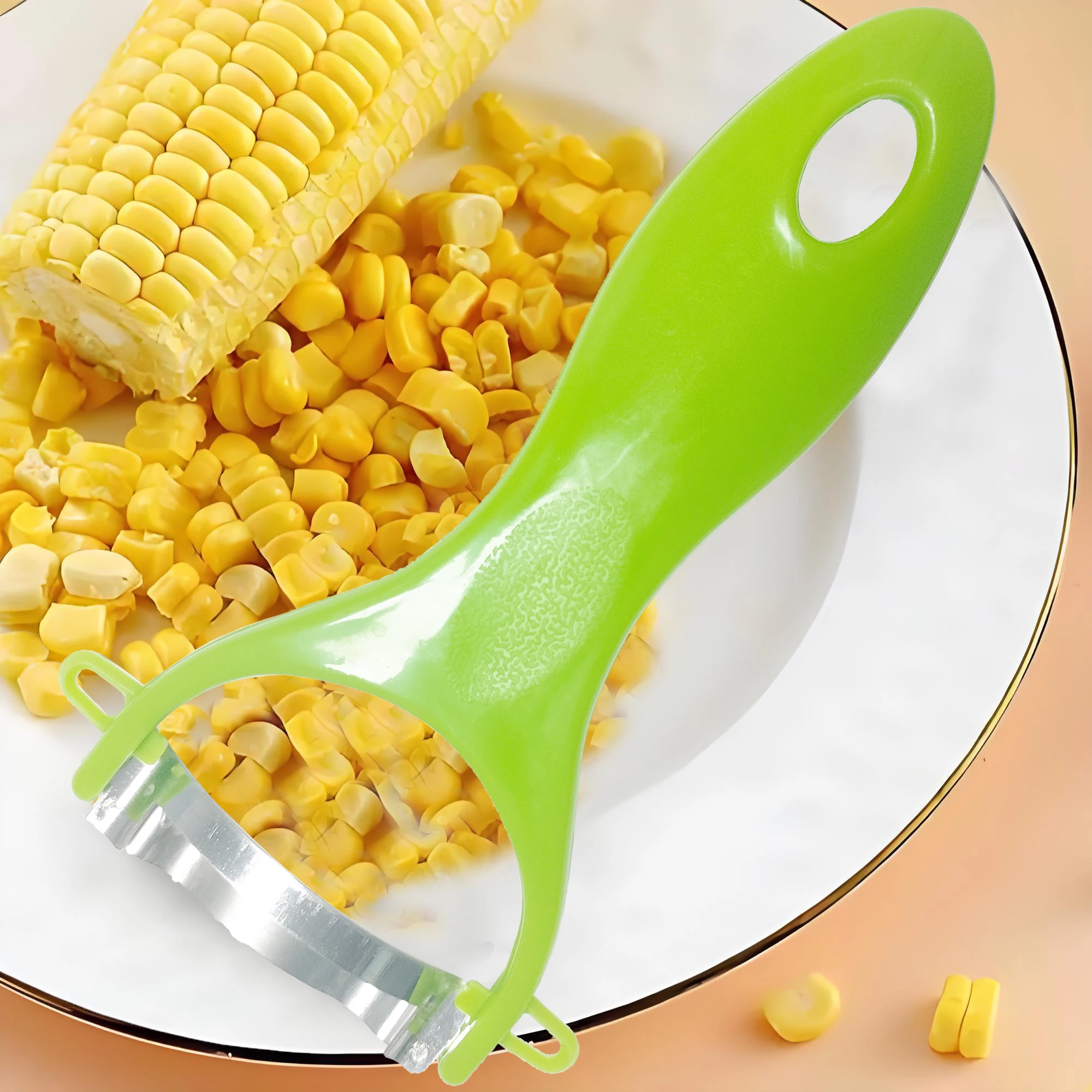 2024 New Minimalist Manual Corn Thresher With Customizable logo for Corn Dehulling Knife