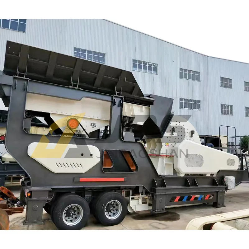 High Efficient Limestone Mobile Crusher Mobile Crushing Plant with Good Price