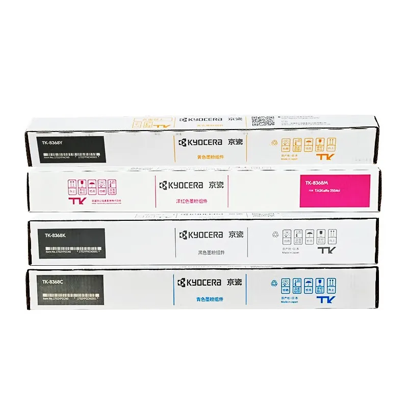 Original KYOCERA TK-8368 Toner Assembly TASKalfa 2554ci Color Multifunctional Digital Compound Machine (C/M/Y/K) Toner Cartridge