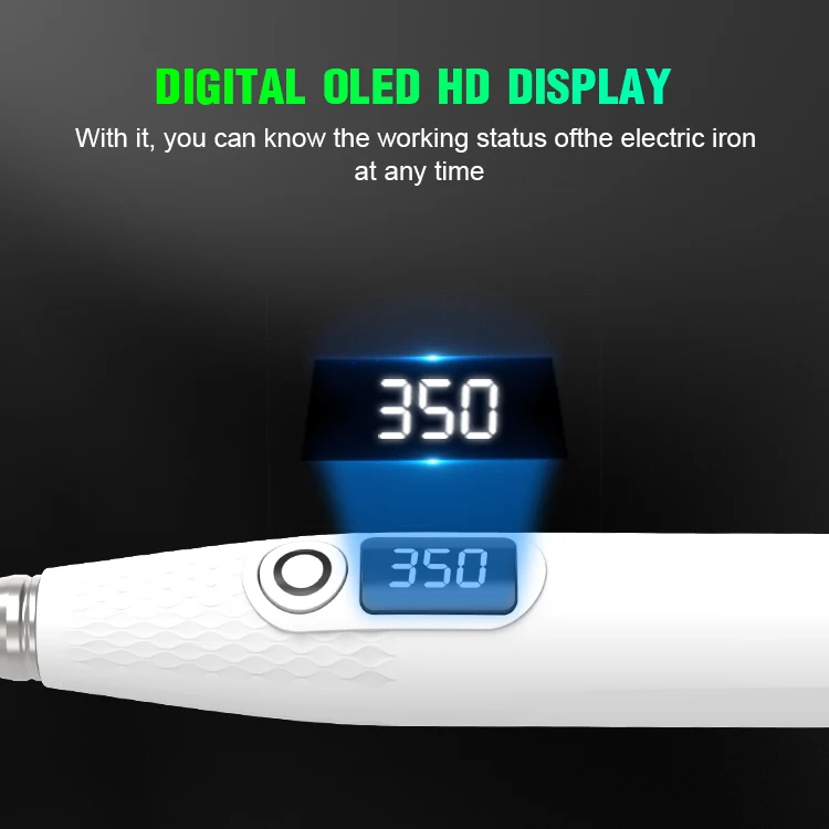 USB-C soldering iron pen AE710D built-in battery 18650 easy to disassemble and replace