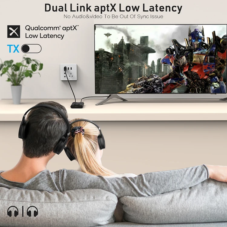 Автомобильный Bluetooth 5,0 RX TX аудио адаптер aptX HD BT5.0 адаптер Adaptador Emisor Receptor 3,5 мм Bluetooth Aux передатчик приемник