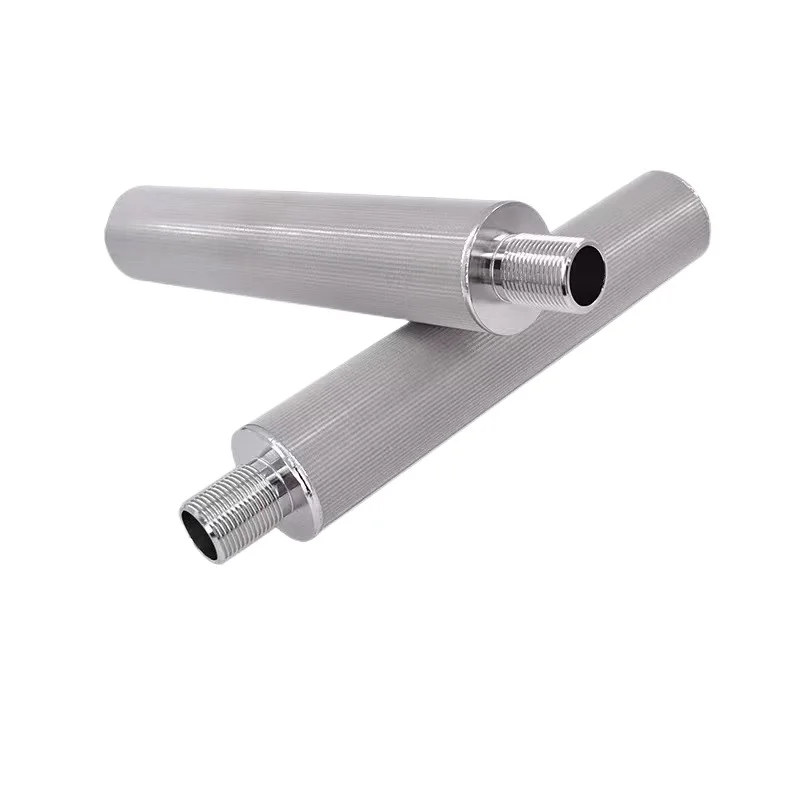 Customized 1-200um stainless steel sintered mesh filter element filter element for silver powder dryer