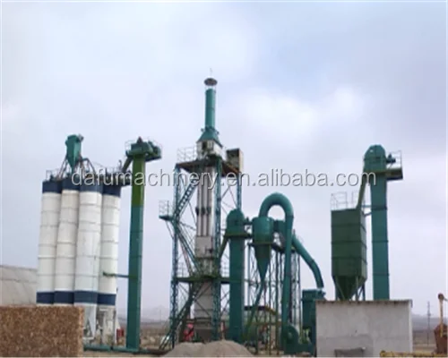 Newest Gypsum Powder Production Line Machine withrotary kiln