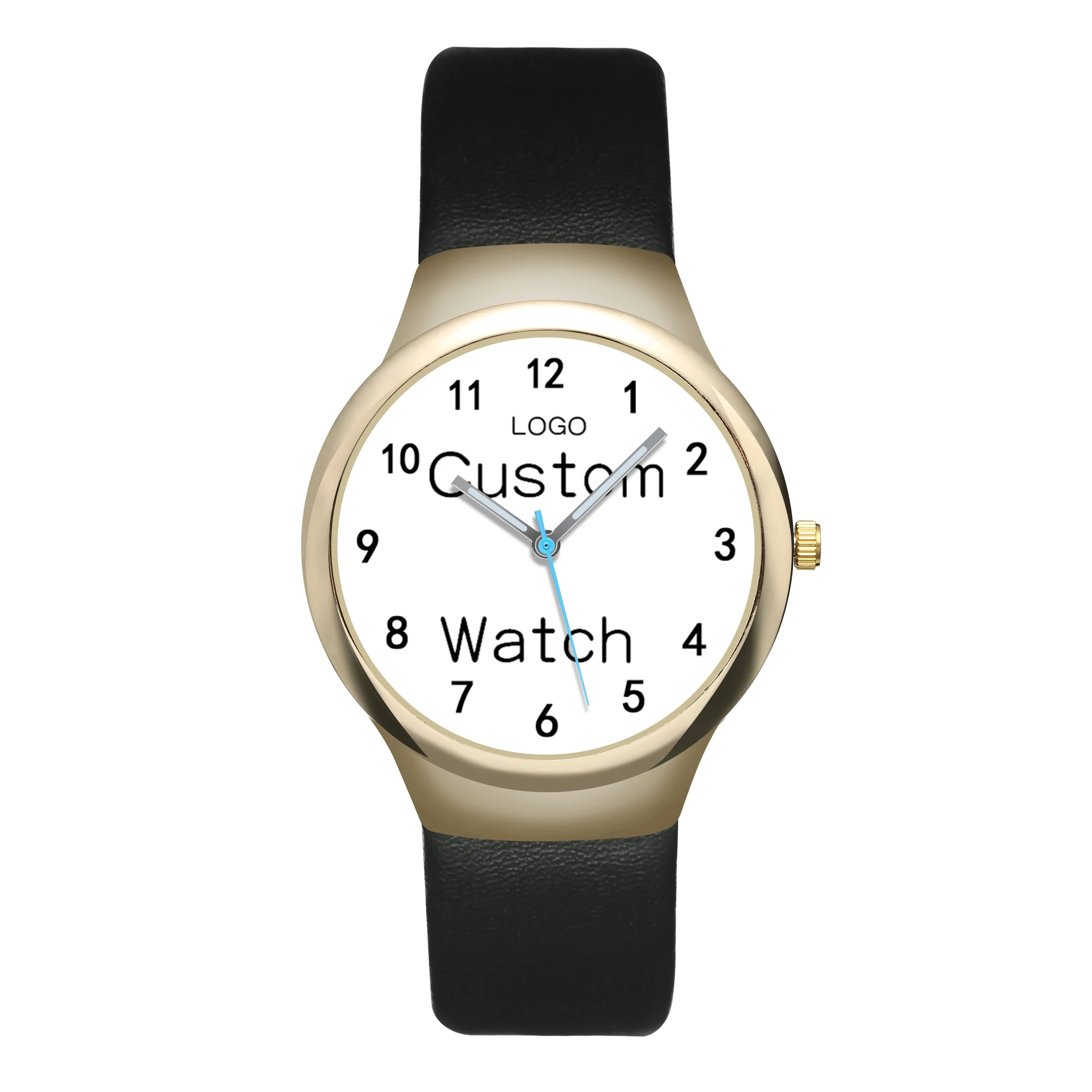Personalized Custom Logo Picture Photo Watch Customize Watch for Women Girl Female Clock for Birthday Gifts