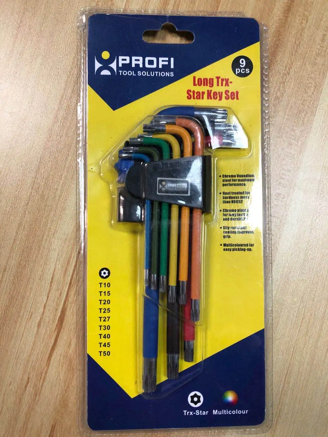 Best 12 pcs colorful Allen wrench combination size