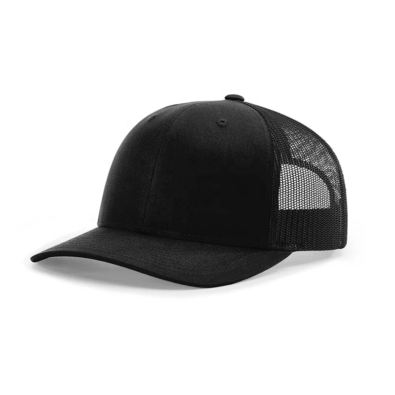 Wholesale High Quality Trucker Mesh Hat Custom Logo Snapback Adjustable Cap