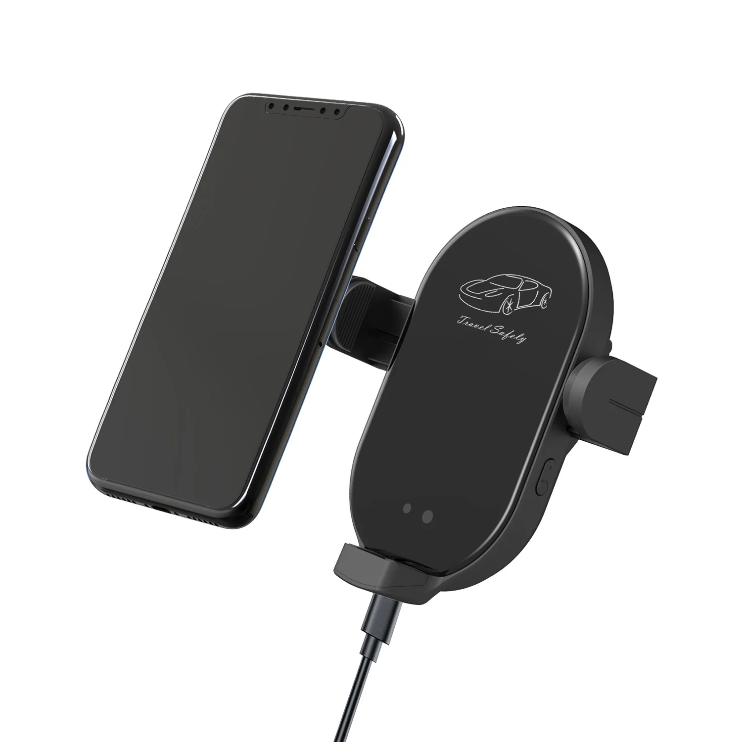 
Car Charger 15W Qi Fast Charging charger Stand Car Wireless Charge for Iphone 12 Wireless Car Charger 