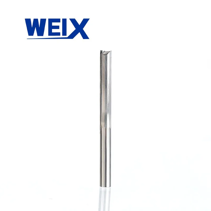 CNC Milling Cutter 3.175mm Two Flutes Straight Slot End Mill 2F Tools Wood Router Bit