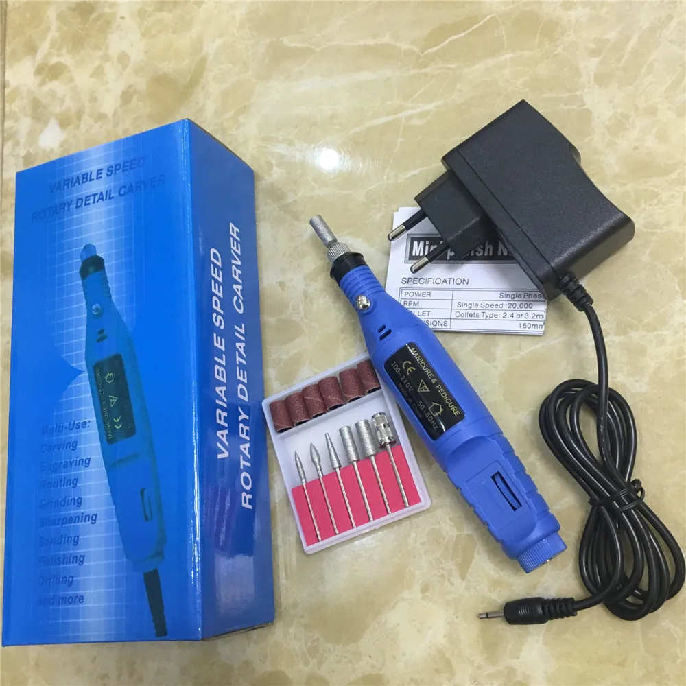 
NA065 Professional Electric Nail Drill Manicure 20000RPM Sanding Nail grinding tool 