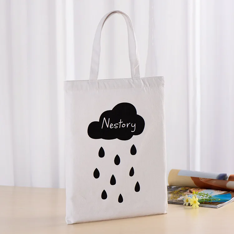 2022 Top Selling Boutique Cotton Custom printed logo Tote Designer Canvas bag