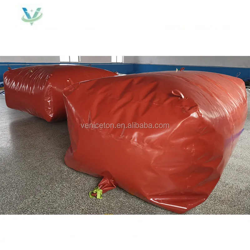 Veniceton China manufacturer Collapsible PVC Biogas Storage Bag 10m3 mini biogas plant