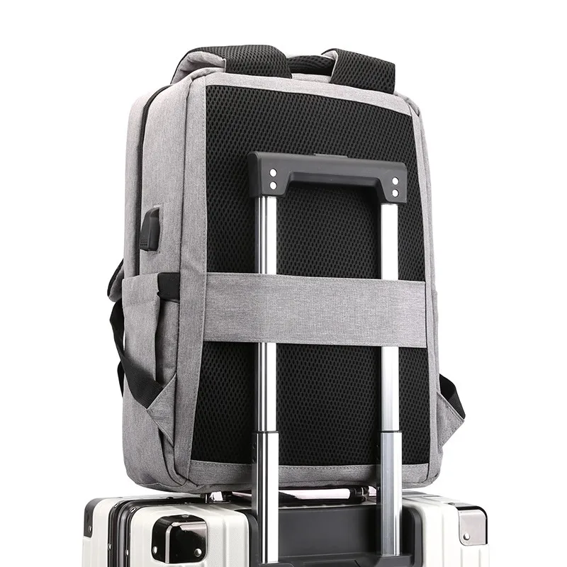 Модные деловые сумки Высококачественная Водонепроницаемая школьная сумка рюкзак для ноутбука мужской