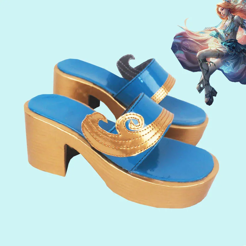 League of Legends lol Song of the ocean Salle Funi cos Shoes cosplay Shoes
