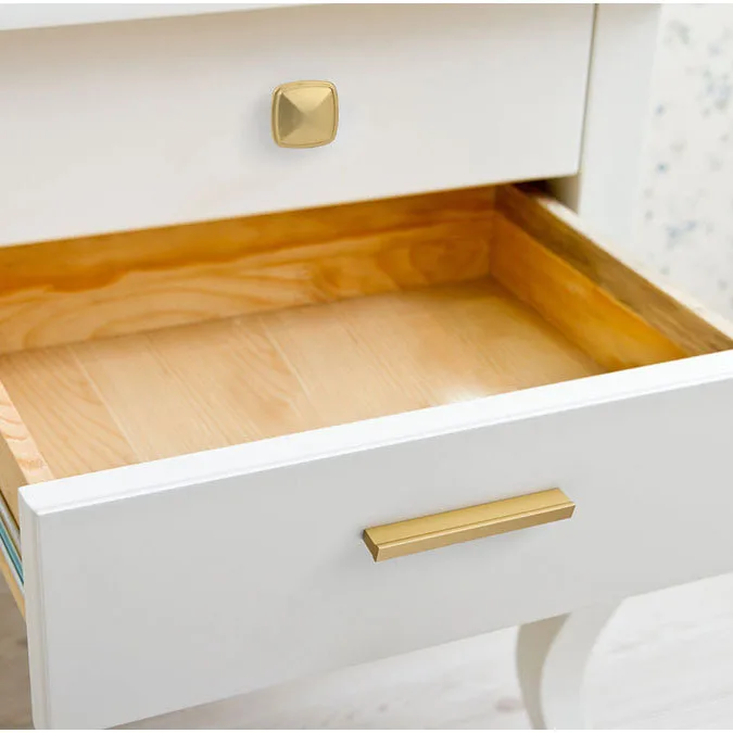 High Quality Gold Luxury Stainless Steel Kitchen Wood Cabinet Door knobs and Handles