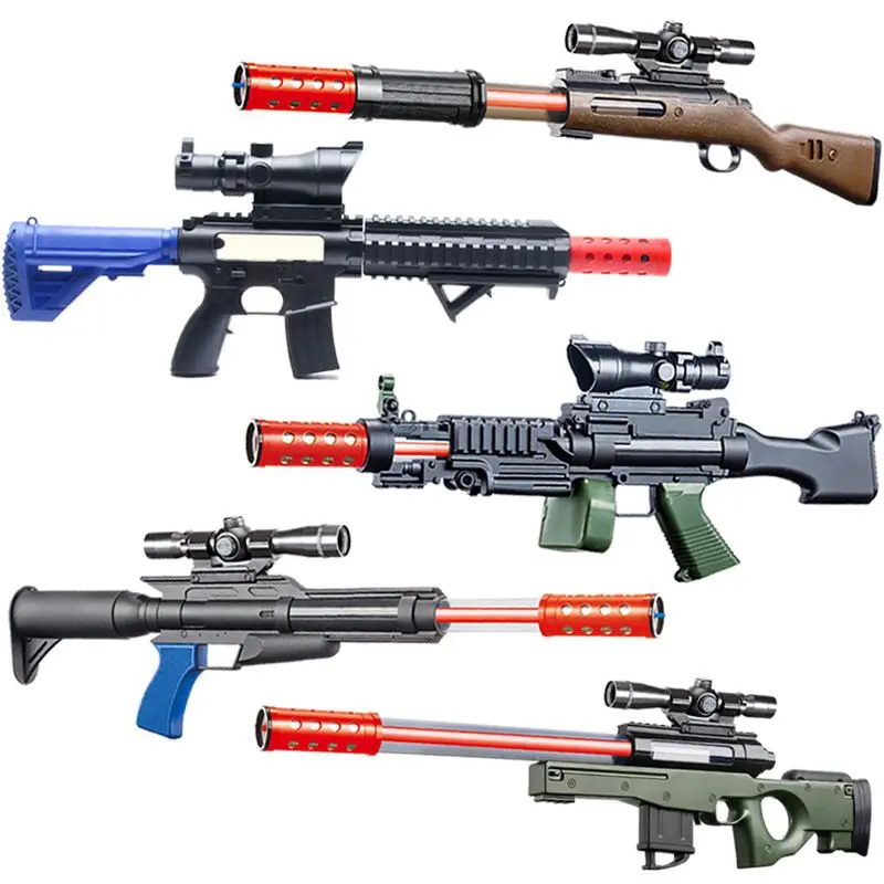 Child Cheap Water Spray Gun Play Set Spirit Outdoor Garden 
 Shooting Water Bubble Outdoor Toy Gun