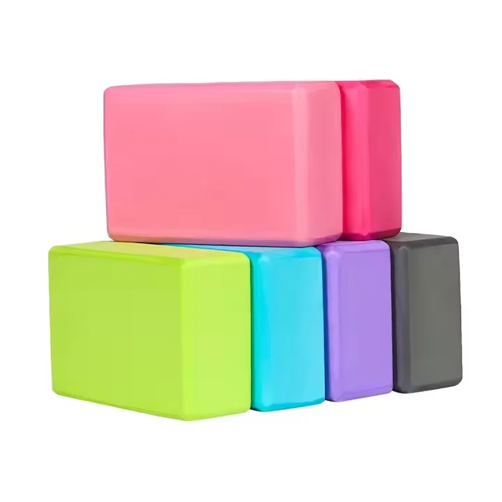 Harbour Custom Logo High Density Mix Color EVA Foam Large Yoga Block Cube
