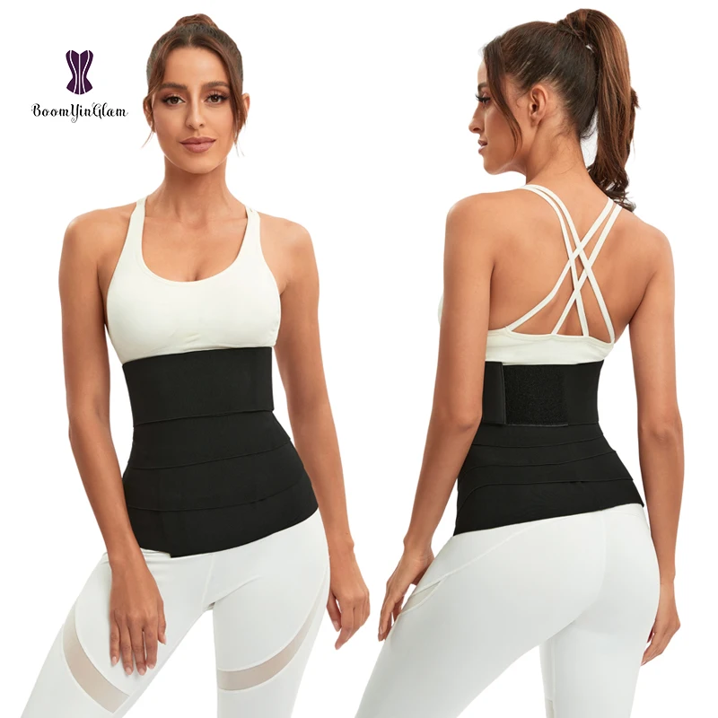 Adjustable Waist Trainer Slimming Tummy Elastic Band Wrap Belt Stomach Belt Body Shaper Tummy Wrap Waist Trainer 4M