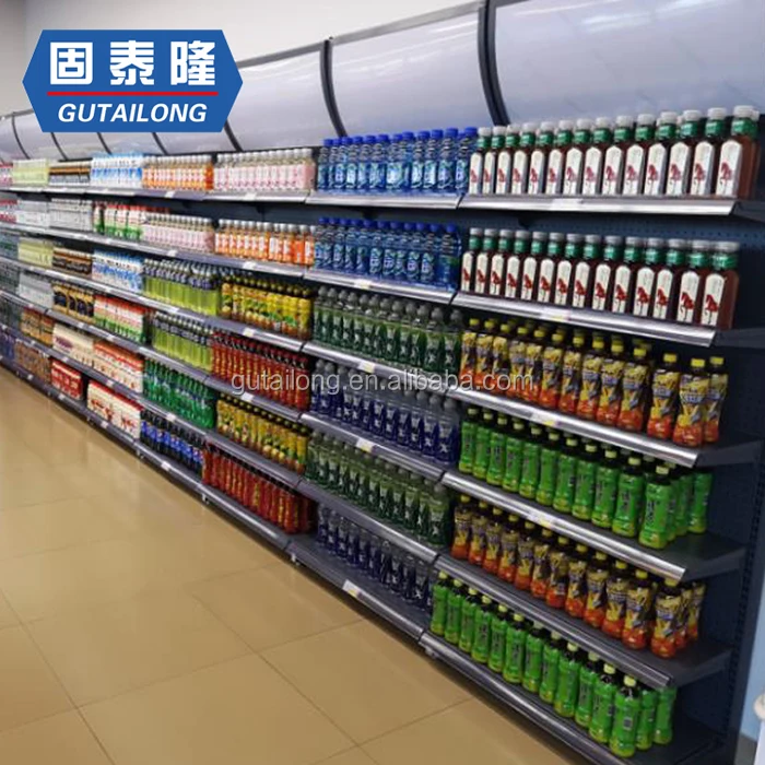  Супермаркет стеллажи для магазина полки продуктов на