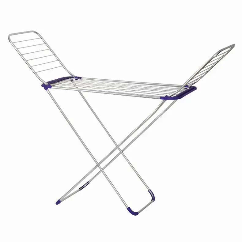 Factory Price Clothes Drying Rack Stainless Steel Towel Rack Outdoor Cloth Hanger Stand Dryer Laundry Home Clothing Towel Airer