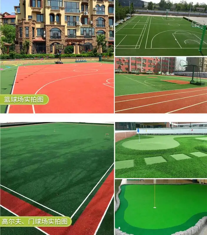 Rugby field field hockey artificial turf 20mm 30mm artificial soccer turf without infill