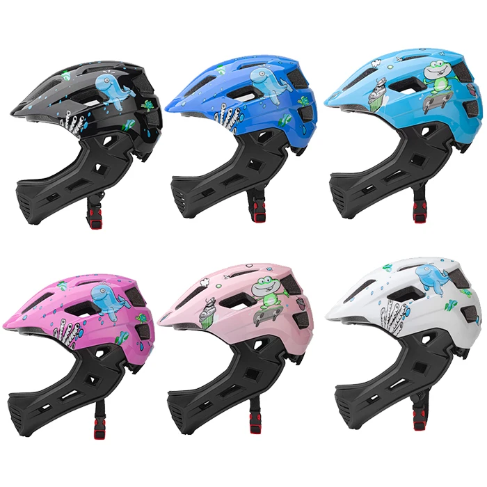Factory Wholesale Full Face Child Bike Helmet New Skateboard Helmet Kids for Skating