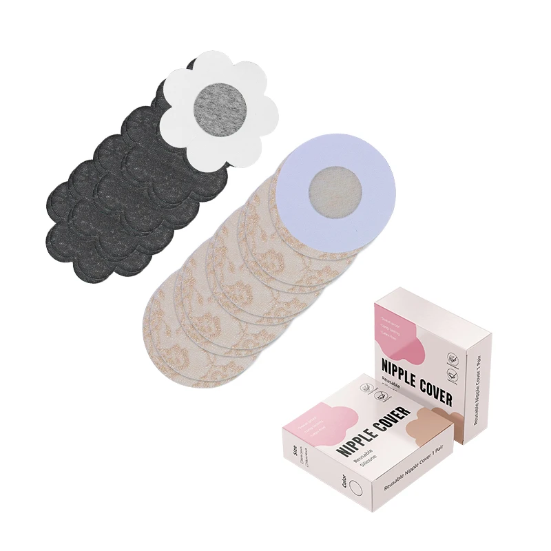 INVISFEEL invisible thin nipple cover lace anti-convex breast sticker medical grade underwear accessories