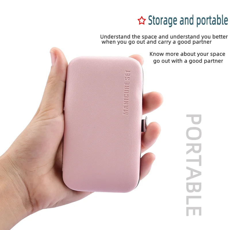 OEM/Custom high quality Mens Women Travel Manicure Set Pedicure Kit/Grooming Nail Cutter Kit Nail Art Tools Nail clipper set