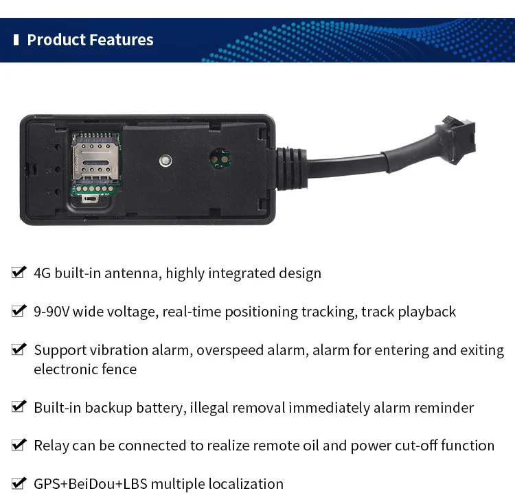 Hot Sale Cheapest Real Time Car Vehicle Gps Tracking Device gps tracker for motorcycle