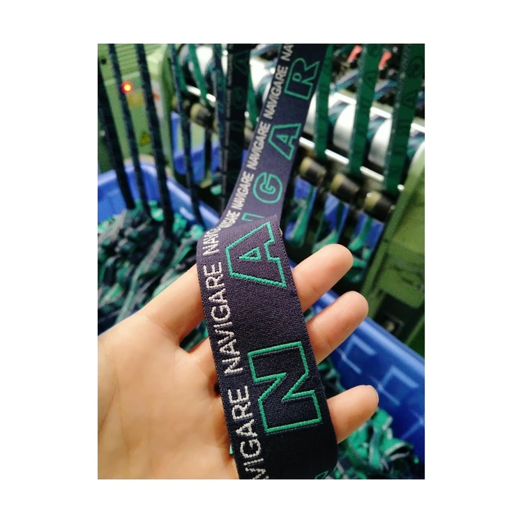 Simple maintenance and no noise elastic or inelastic narrow fabric jacquard loom