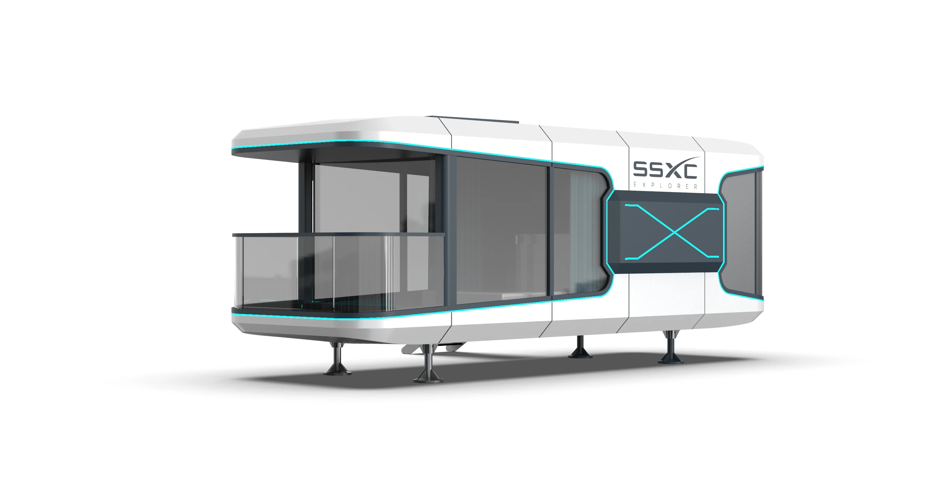 Hot selling foldable & mobile cabins for camping and tourism prefabricated modular houses space cabins hotel capsule containers