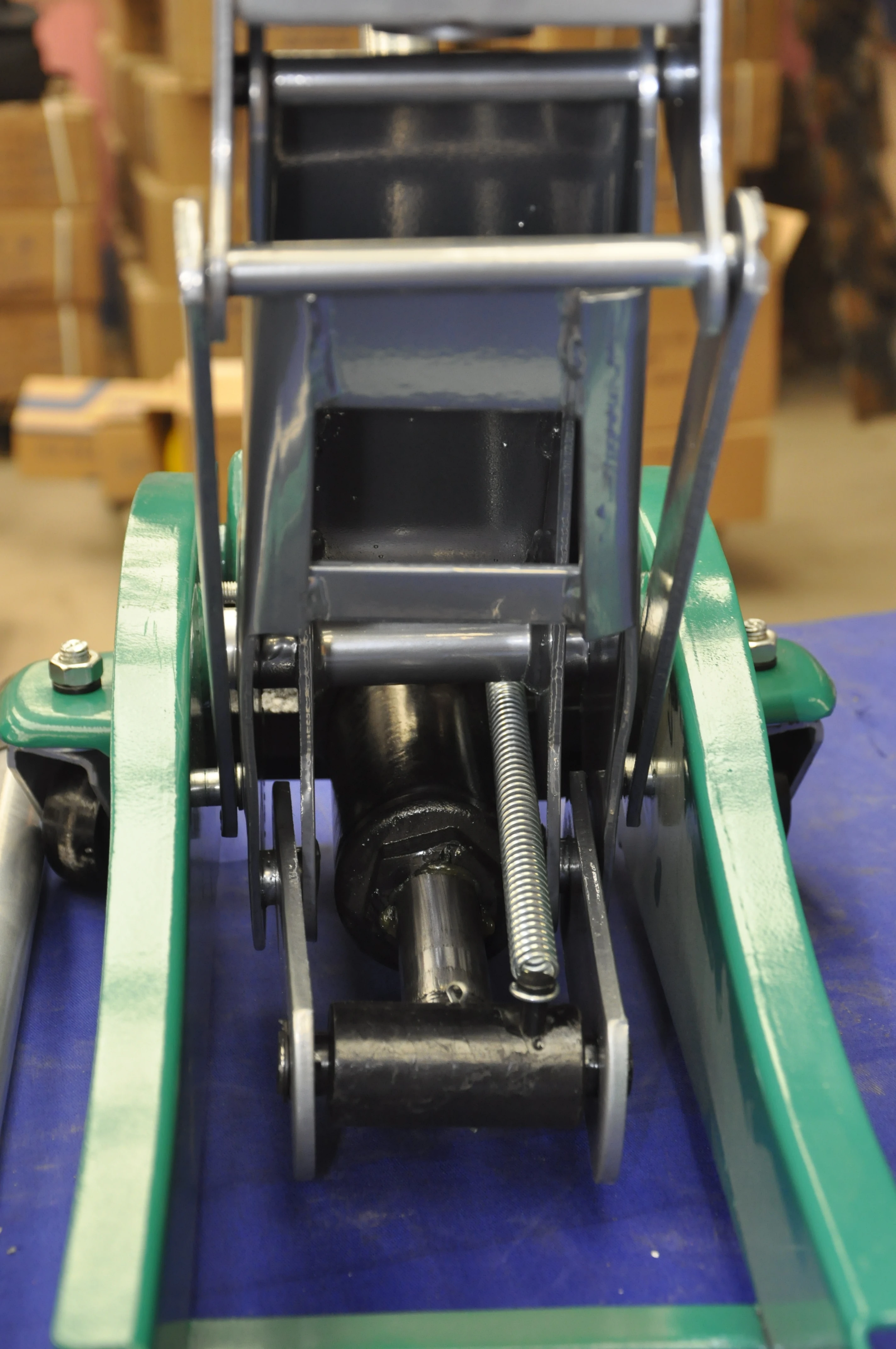 2 тонны портативная Ручная гидравлическая тележка на колесах Напольный домкрат для автомобиля