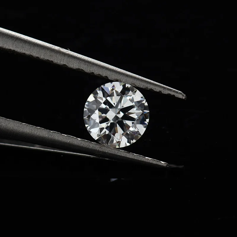 Custom Factory 0.1ct-0.9ct Round Brilliant Cut D E F Color VVS Melee CVD Lab Grown Diamond Loose Stone