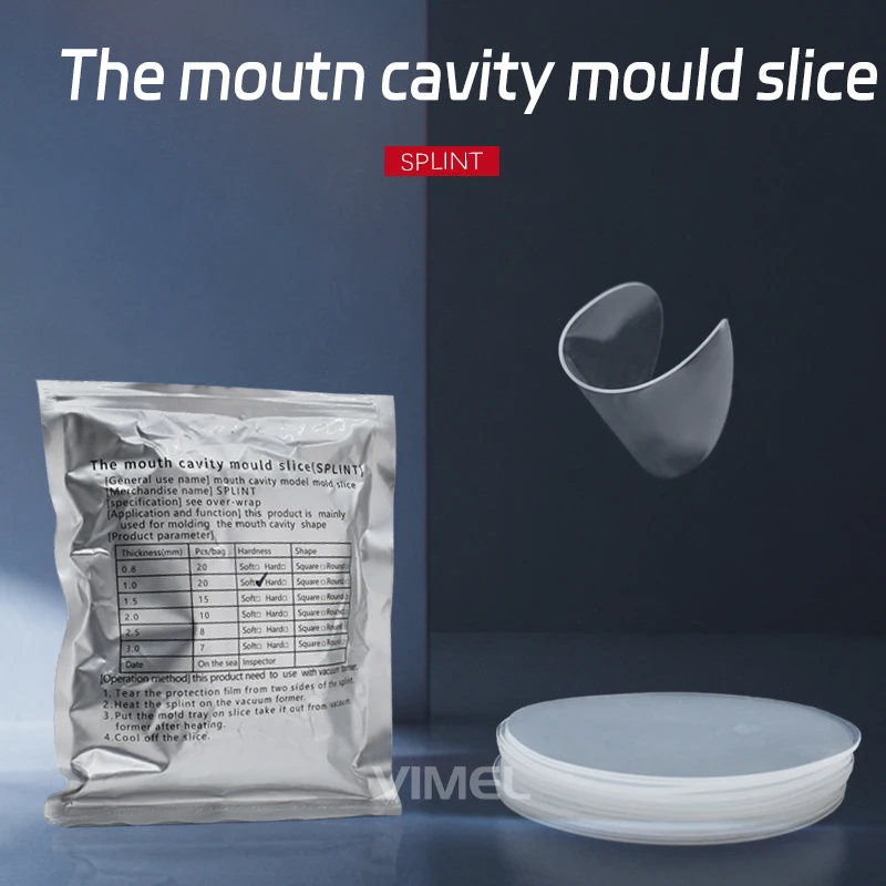 Dental forming sheet Lab Soft and Hard Splint Thermoforming Retainer Clear Sheet