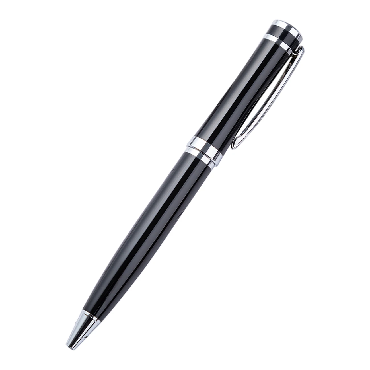 new Style Stainless Steel Luxury Ball Point pen Import business rotary metal ball pen custom enterprise signing pen