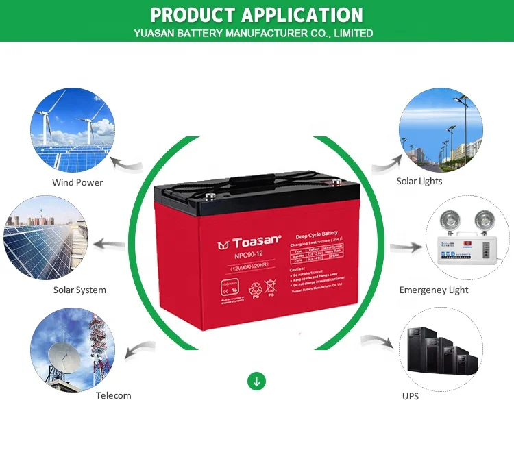 KOASA 12V240AH NPC240-12 Deep Cycle Battery UPS Battery For Electric Power Systems