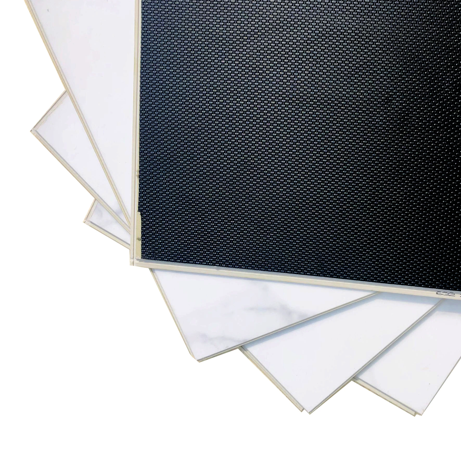 SPC high gloss marble flooring click lock plank vinyl floor