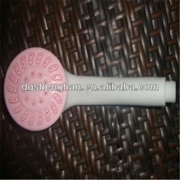 round overhead shower with temperature control