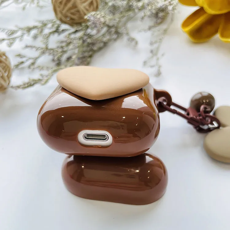 Новинка 2022 3D силиконовый чехол для AirPodS 1/2 pro 3 в форме сердца дизайнерский защитный аксессуары