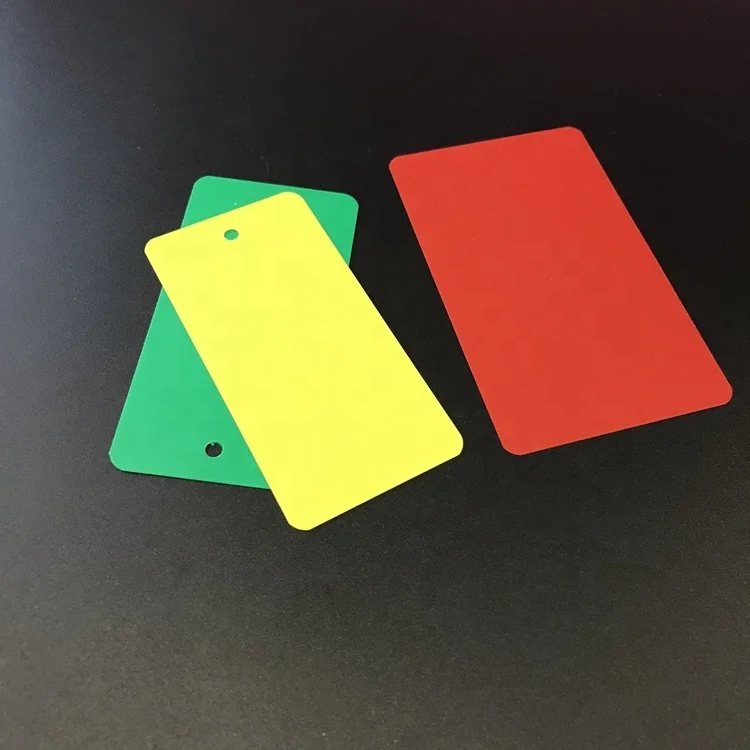 Custom PVC Plastic Cable Hang Tags For Cables