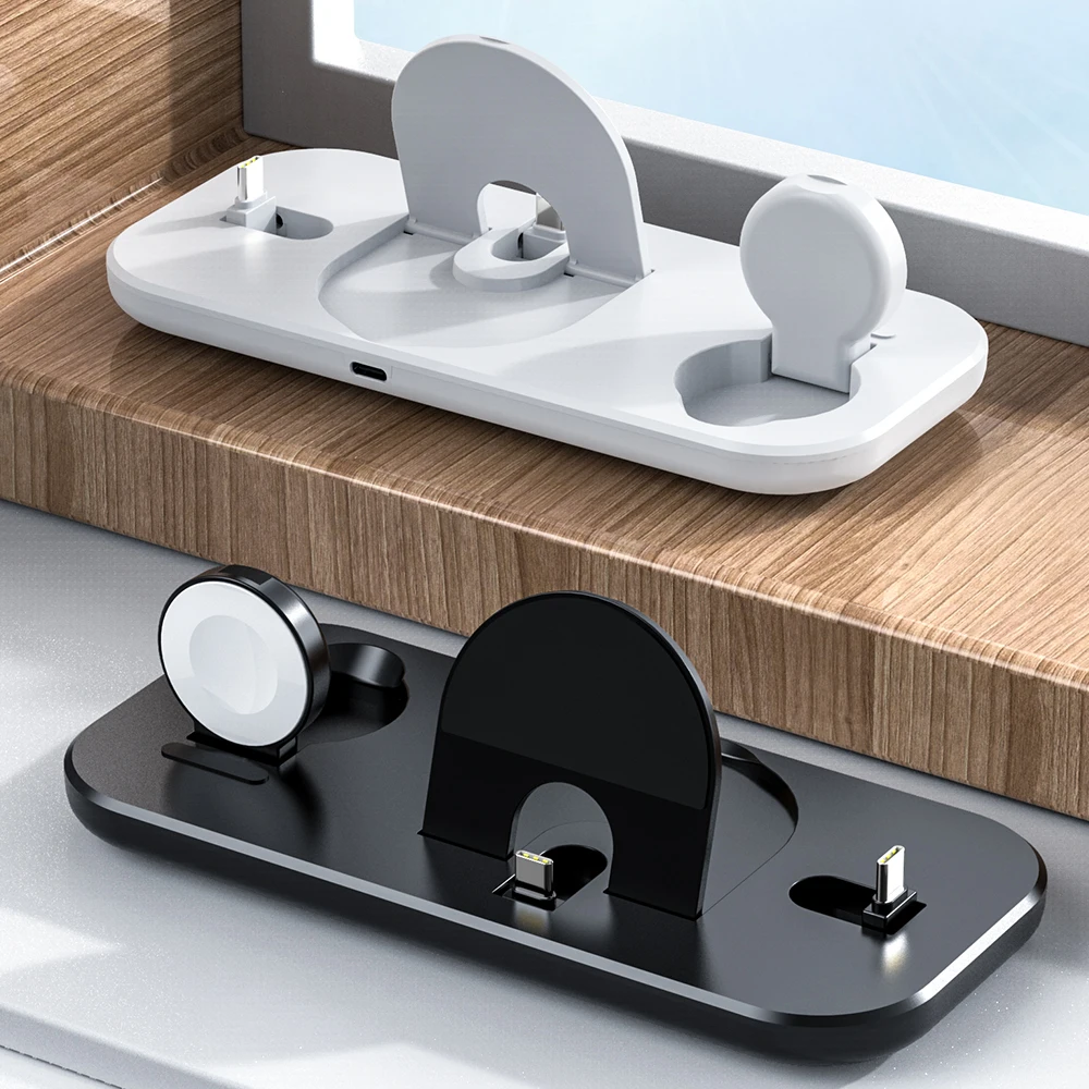 best selling products 2023  in europe 3 in one qi wireless charger 3 in 1 usa charging docking station